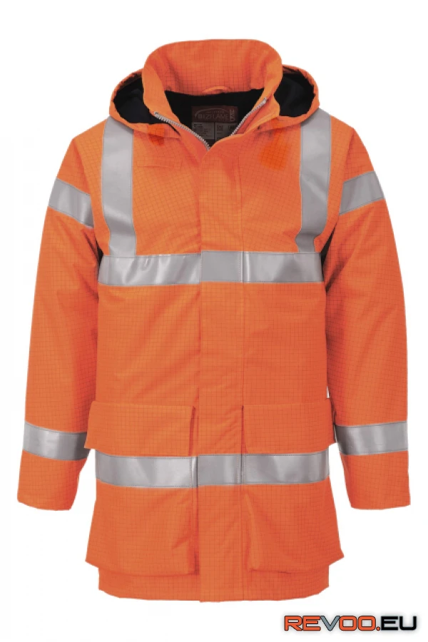 Bizflame Rain Hi-Vis Multi Lite lángálló kabát Portwest S774