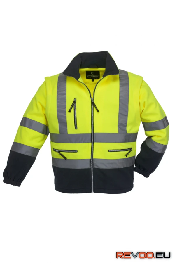 Fluo levehető ujjú pulóver   Coverguard 7PSTY