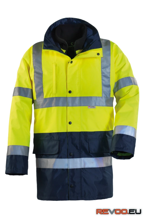 Hi-way 4 az 1-ben fluo PE kabát   Coverguard MO70550