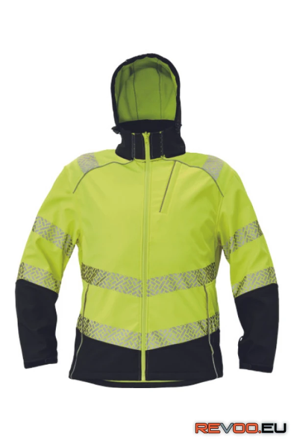 Knoxfield Profi Hi-Vis softshell dzseki   Cerva c03010543