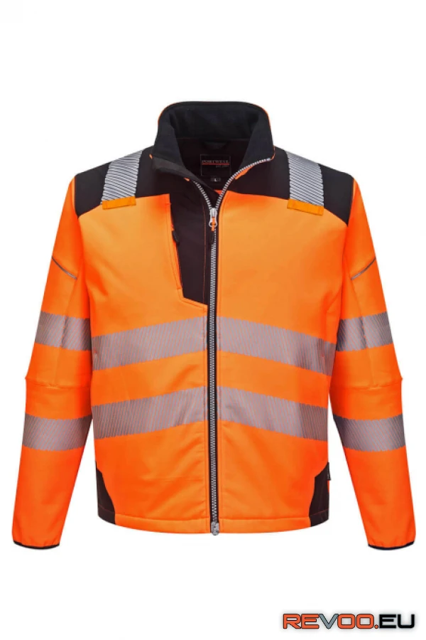 PW3 Hi-Vis softshell kabát   Portwest T402