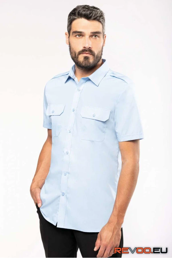 Rövid ujjú pilóta ing Kariban KA503